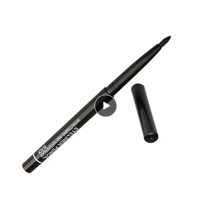 

Makeup Eyeliner Gel Pencil Long Wear Waterproof Eye Make Up Soft High Pigment Cosmetic Matte Eyeliner Eyebrow Pencil Black Brown