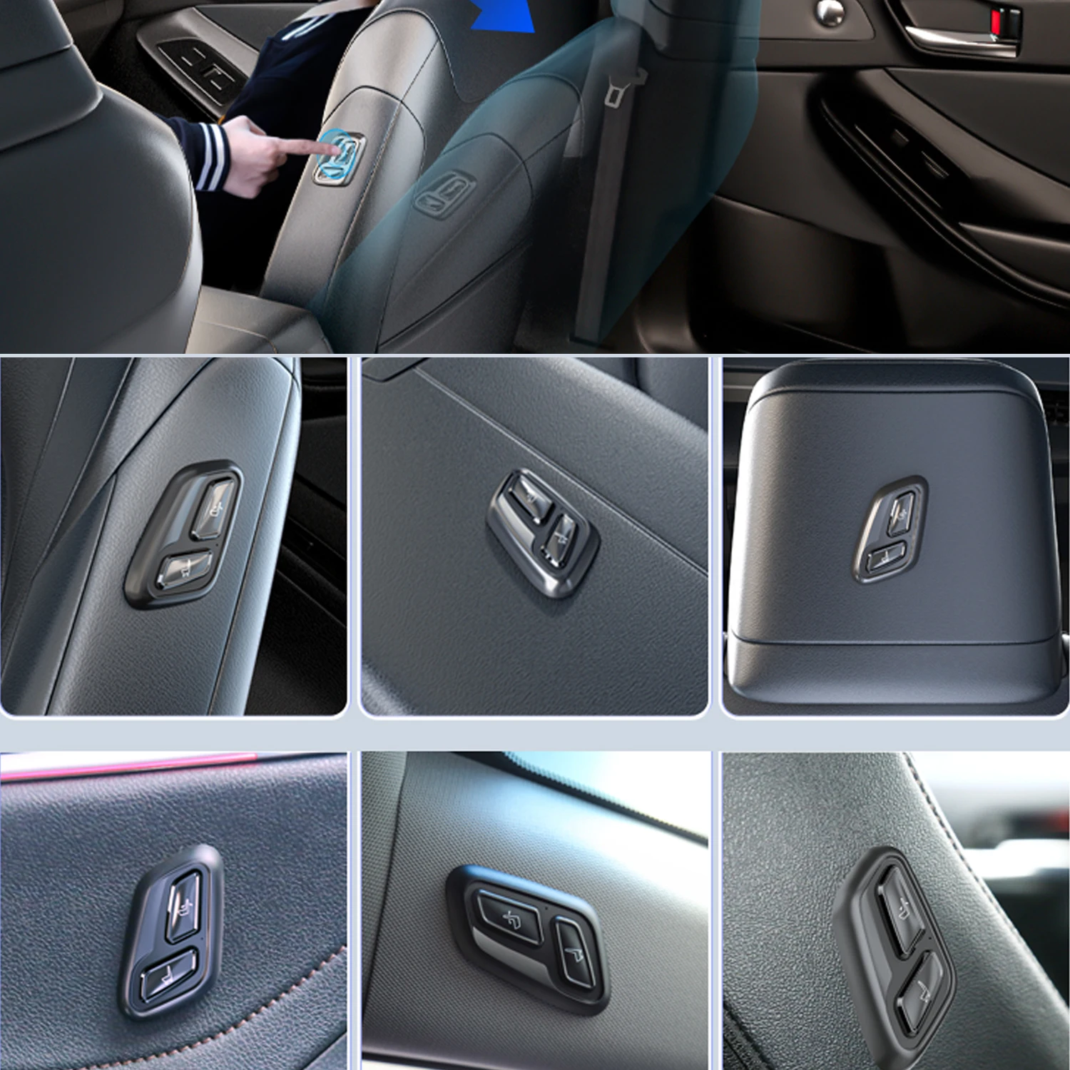 Для Toyota 4Runner 2010-2024/ Prado J150 2010-2021 Кнопка сиденья с электроприводом Беспроводной