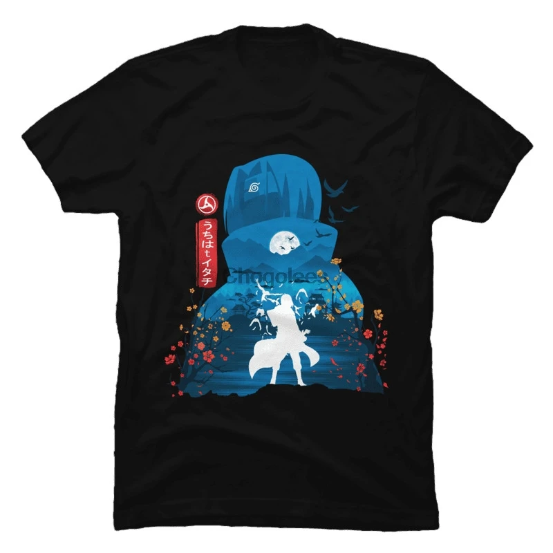 Игривая футболка с коротким рукавом подходит для всех _ Itachi |