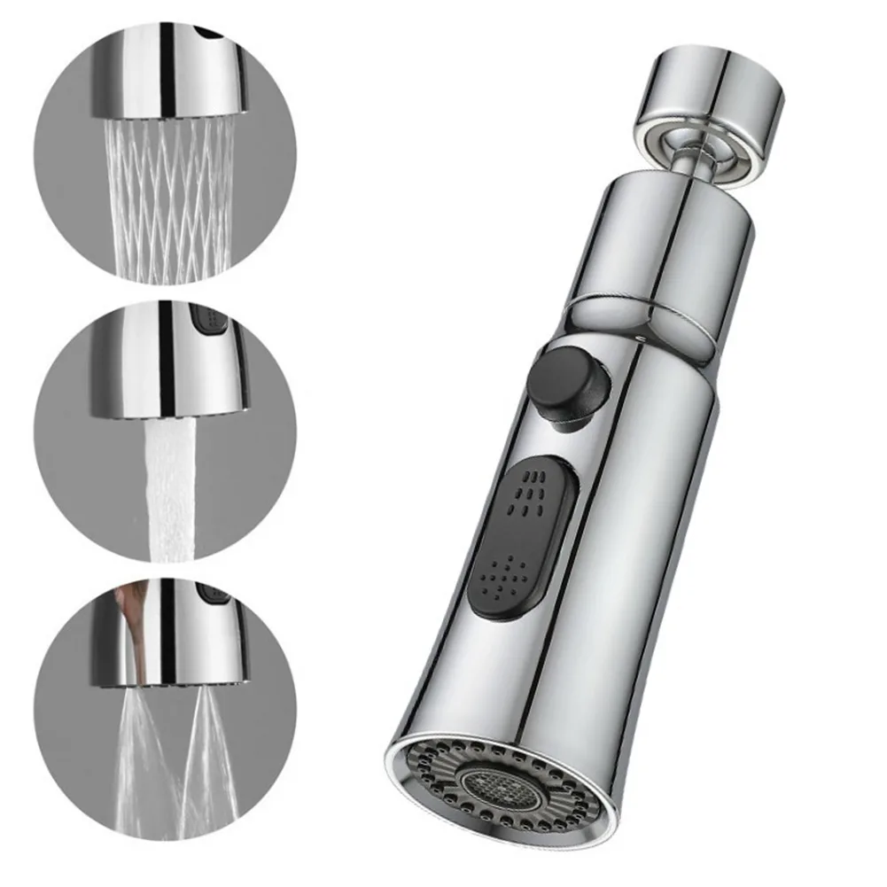

Brand New Faucet Spray Nozzle Pull Out ABS Basin Sink Tap Kitchen Aerator Replacement Shower Spray Head Sprayer