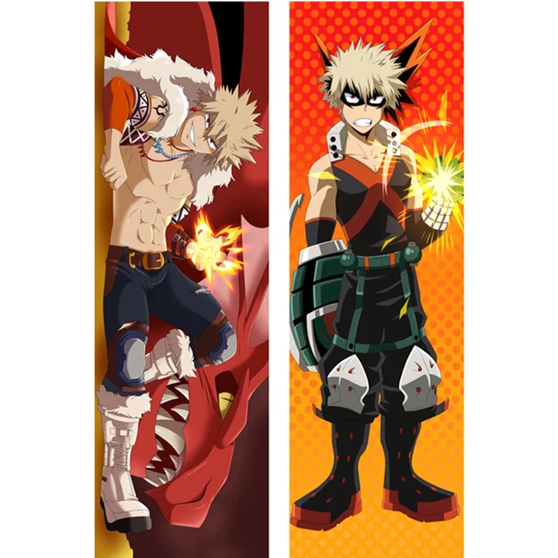 50x180 см аниме dakimakura Boku no My Hero Академия Katsuki bakugo подушка для обнимания Косплей otaku BL