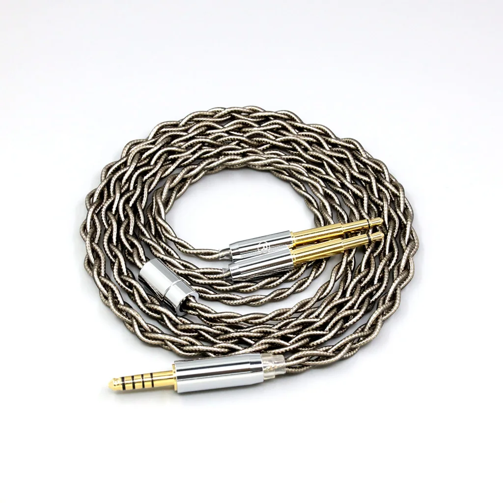 99% чистый серебряный плаладиевый + графеновый золотой кабель для наушников Meze 99