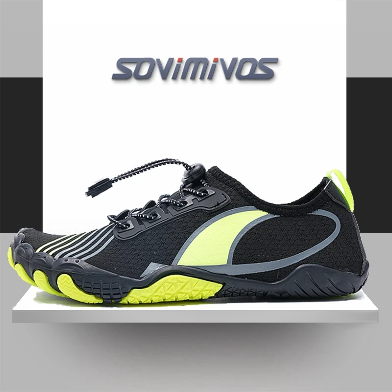 

Мужские минималистичные кроссовки для бега на лодке, с широким носком