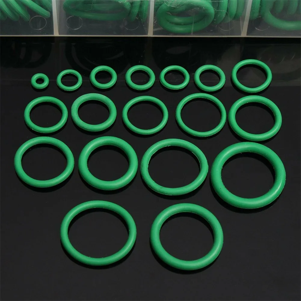 

Car Ring Seals Sink Tap Washers Car HNBR Green O Ring Seals Set Rubber 18 Sizes