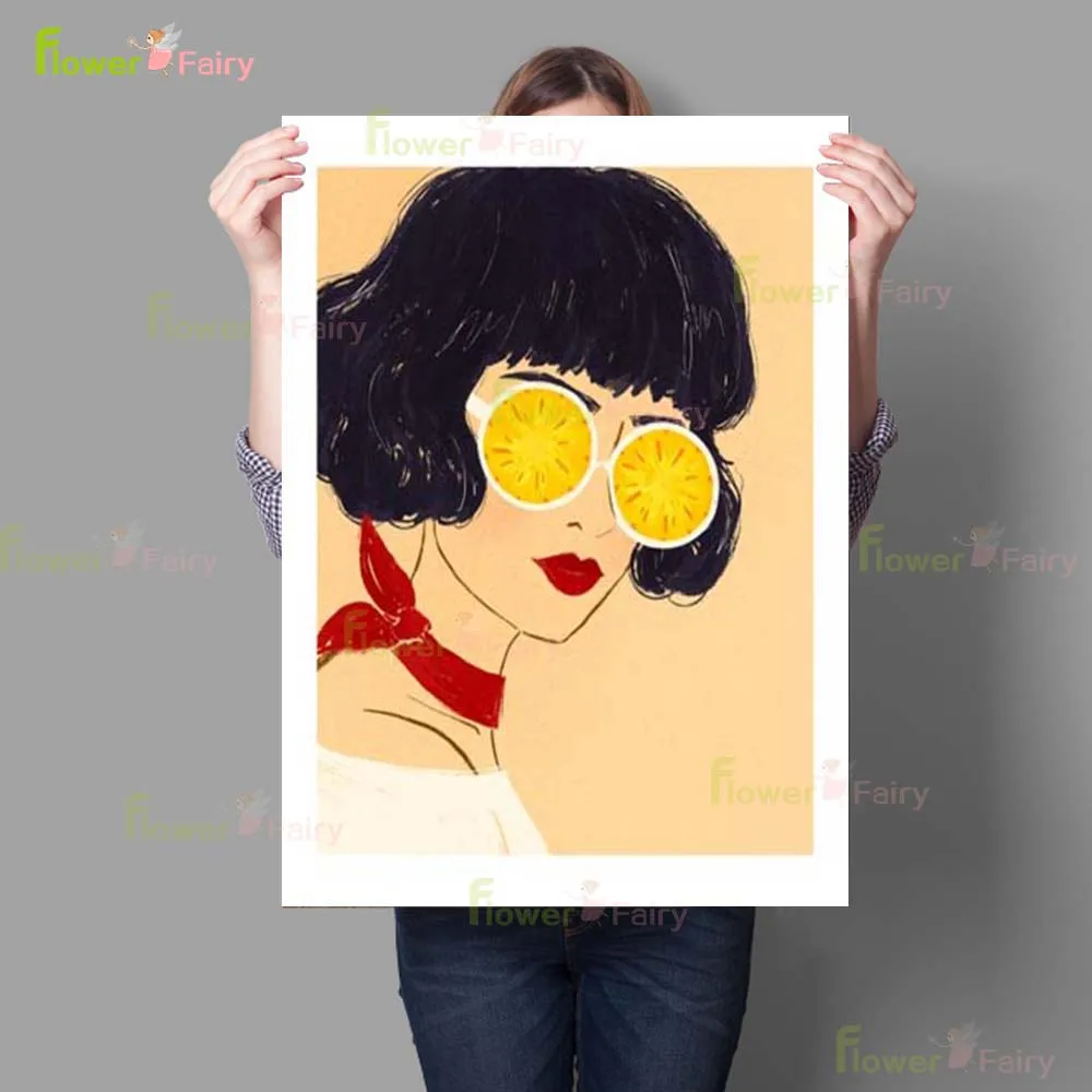 Букет мира лимонная леди девушка любовь мой Валентин Радуга стена искусство