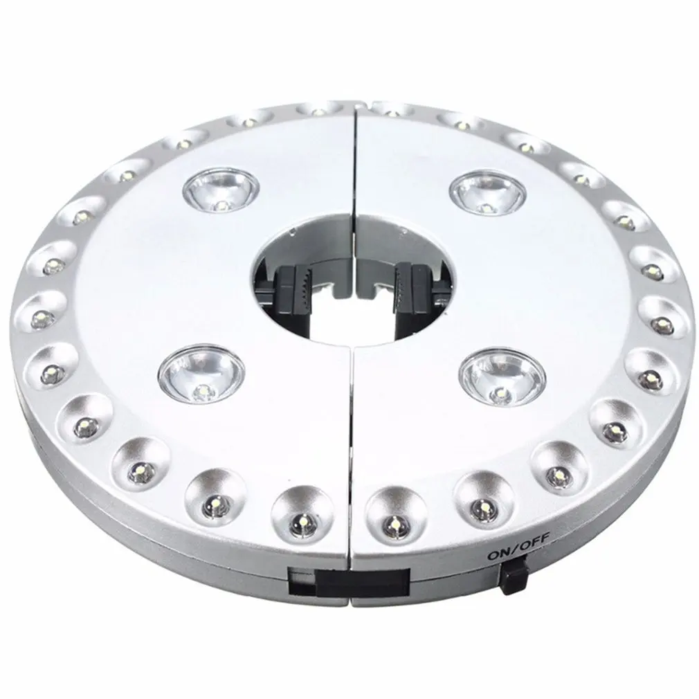 

28 LED Umbrella Pole Light Battery Powered LED Light Portable Multifunction Camping Tent Light Outdoor Emergency Light