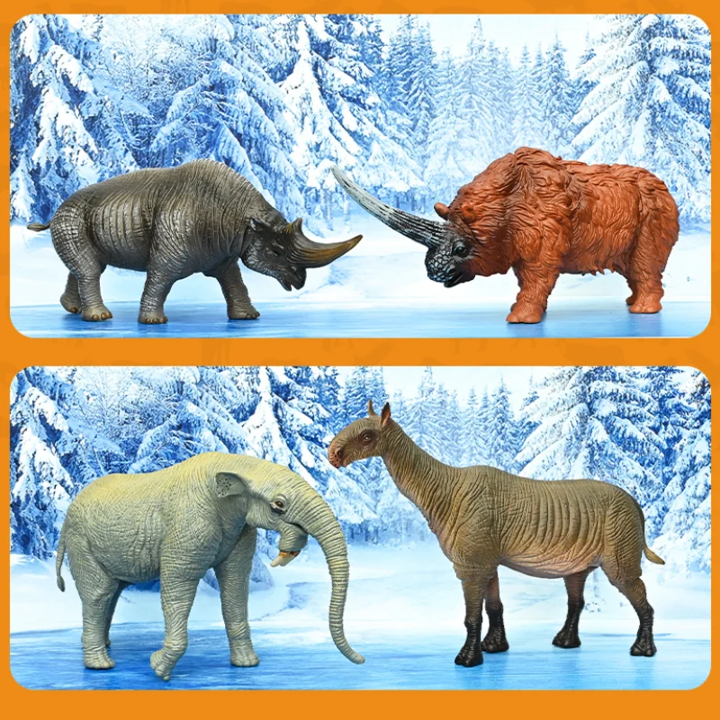 В наличии новая образовательная игрушка Canma Mammoth Machairodus Deinotherium Paraceratherium Daeodon доисторическая модель животного игрушка (art.: 3920cd0e54ce4) - 3920cd0e54ce4