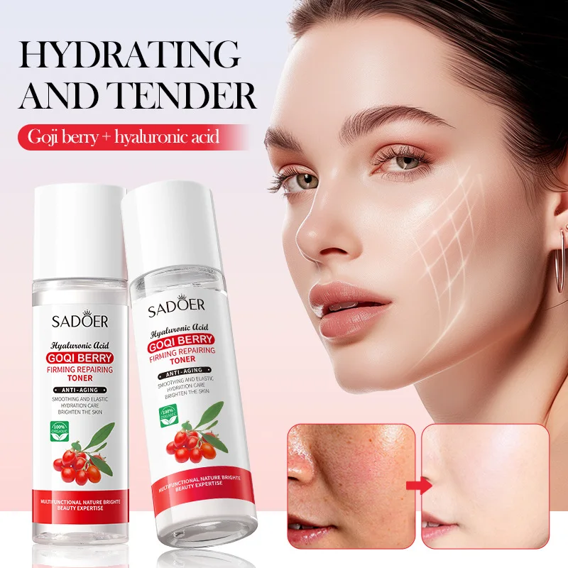 Тоник WolfBerryes для лица эссенция Годжи увлажняющая против морщин ягода укрепляющий