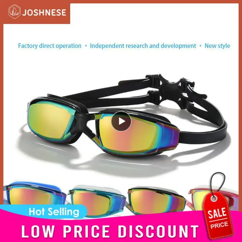 

Clearer Vision Anti-fog Swimming Glasses Spill-free Adult Mens And Womens Swimming Goggles Professional Anti-fog