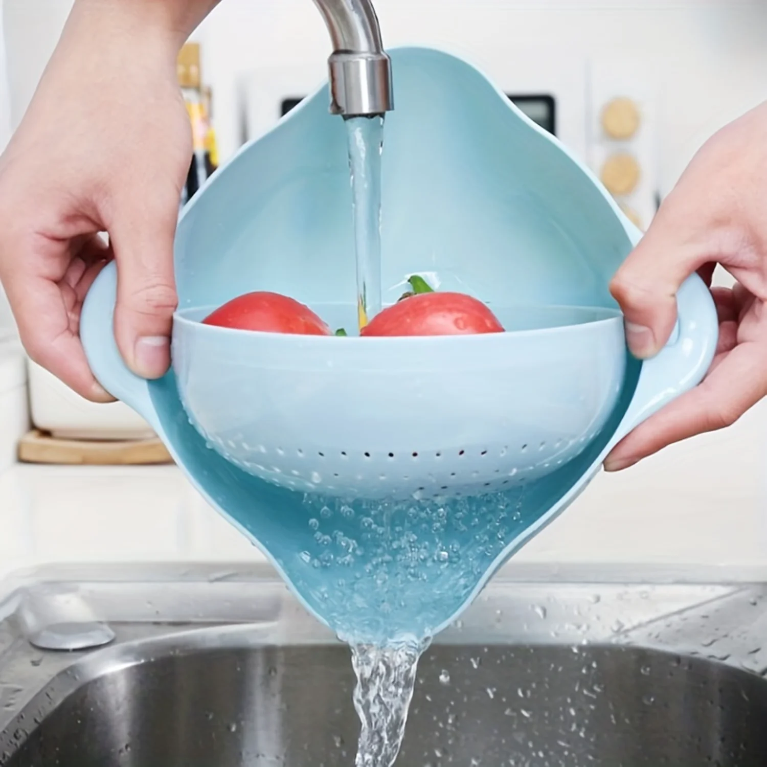 Экономия пространства двухслойная Пшеничная солома кухонная