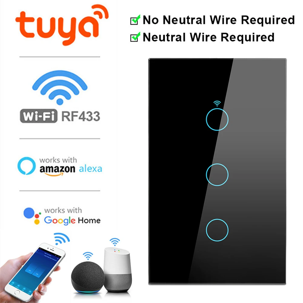 

Сенсорный выключатель света AIMENGTE 220В