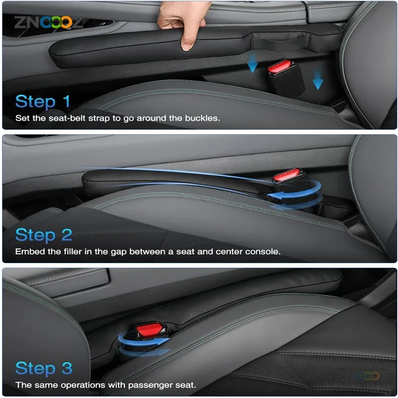 Автомобильный наполнитель для зазора сиденья боковая шва полоса герметичная