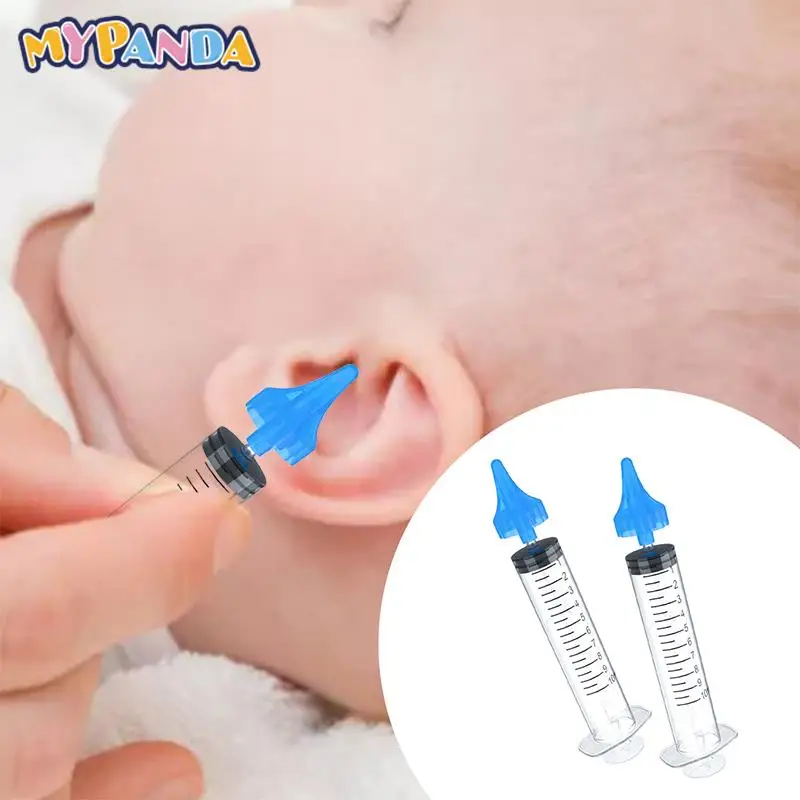 

1PC Universal 10ML Ear Syringe Cleaning Irrigation Kit For Children Ear Wax Removal Tool Water Washing