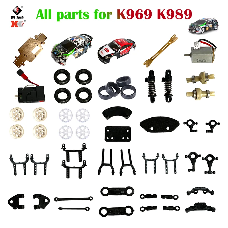 

Wltoys K989 K969 Запчасти для радиоуправляемых автомобилей, Противомоскитный автомобиль, 1/28 шкала, задний мотор, ступица вала шины для K969 K989, ориги...