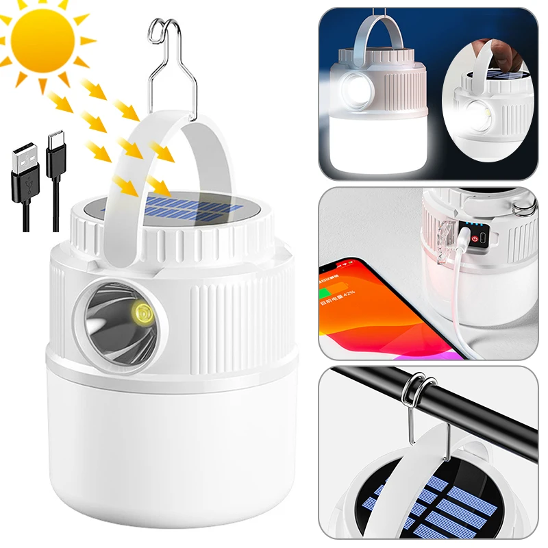 

Фонарь туристический с зарядкой от USB, лм