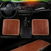 breathable wooden beads car cooling pad small square pad general motors rear seat cushion seat cover seat protector