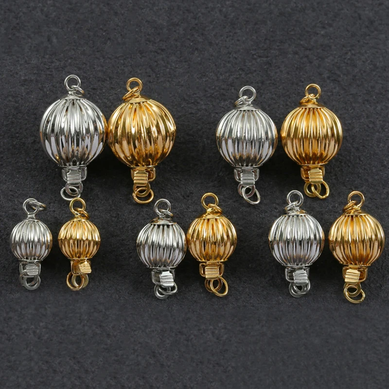 Жемчужное ожерелье соединительная застежка с замком Au585 тонкая искусственная