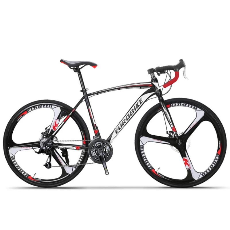 Дорожный велосипед 27 дюймов 21/27 с переменной скоростью рама из углеродистой