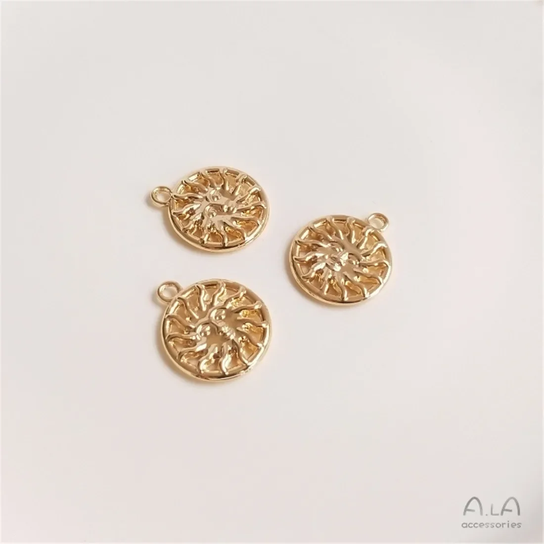 14-каратное золото пятиконечная звезда шестиконечная кулон браслет сделай сам