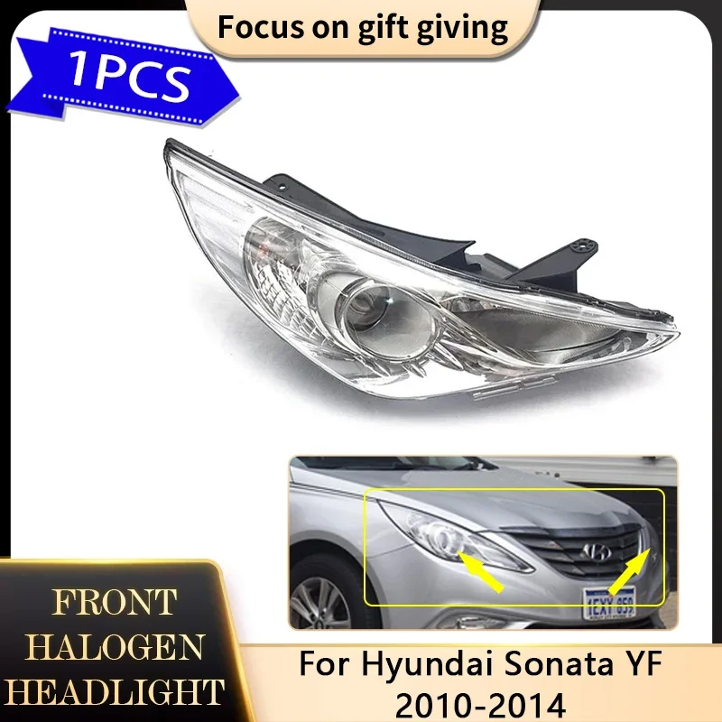 Для Hyundai Sonata YF i45 MK6 2010 2011 2012 2013 2014 автомобильные боковые передние галогенные фары в
