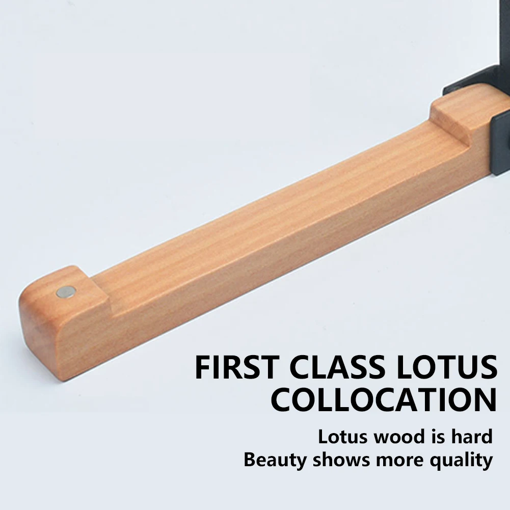 Металлический и деревянный дверной крючок для вешалки одежды Деревянный