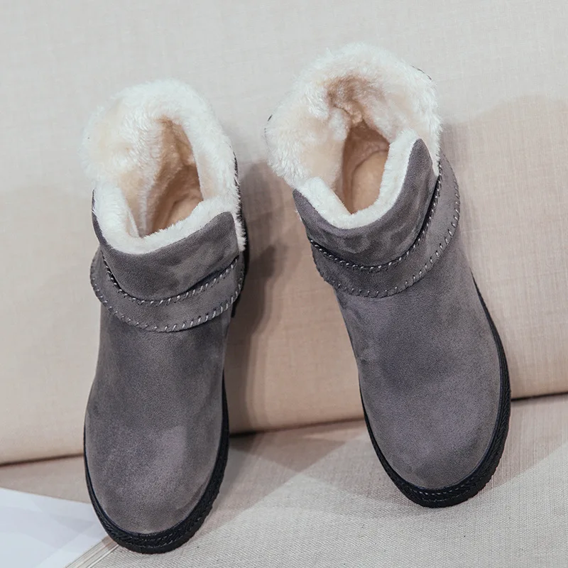 

Women Boots Plus Size Nice Snow Boots for Women Winter Shoes Winter Boot Ankle Botas Mujer Warm Plush Insole Shoes Woman 35-44