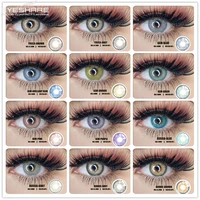 EYESHARE Natural Color Contact Lenses for Eyes YUCCA Series Soft Contacted Lens Colored Lenses for Eyes Lenses Beauty Cosmetics