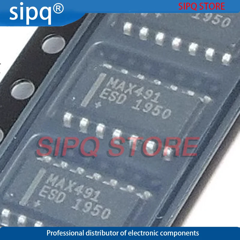 

10 шт./партия, MAX491ESD SOP14 MAX491, низкая мощность, неисправность