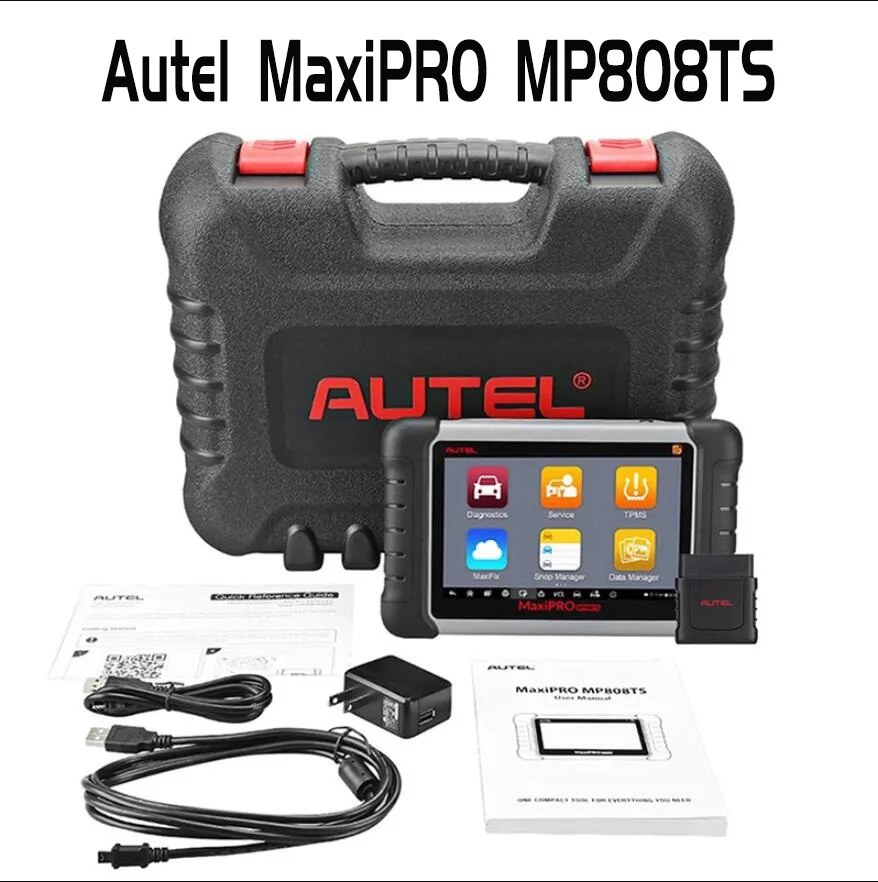 

OBDII Automotive Autel MaxiPRO MP808TS Diagnostic Tools Professional TPMS Diagnostic Tools Car Scanner Update Mp808