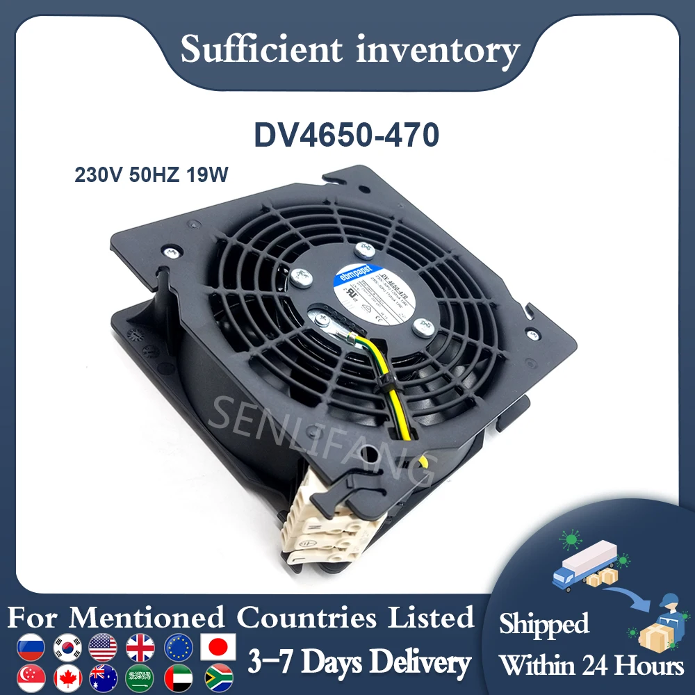 Good Quality For Ebmpapst DV4650-470 230V-50HZ 19W 12038 120*120*38MM  Industrial Axial Flow Fan Cooling Fan Free Shipping