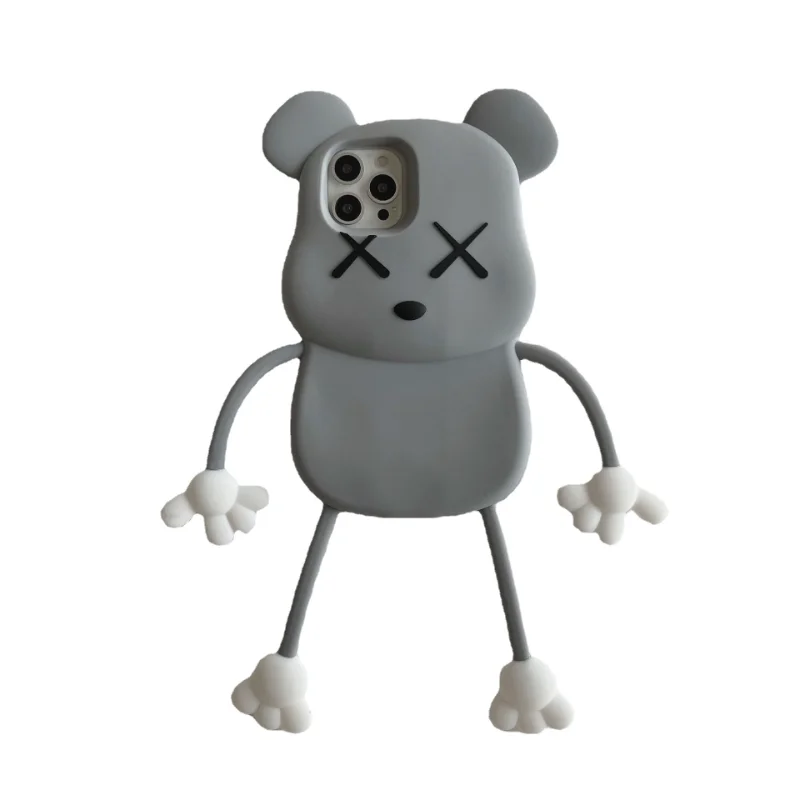 

Cubic Bear Phone Case for Iphone 12 13 14 Pro Max Case