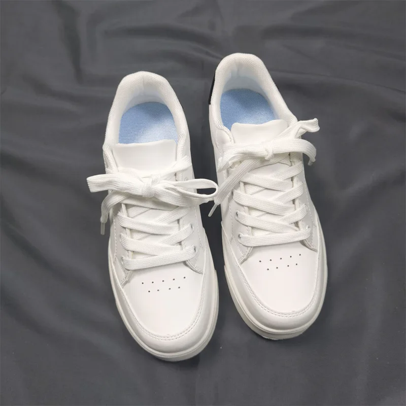 Women's small white shoes Classic casual sports students tennis shoes Men's and women's shoes Breathable running training shoes