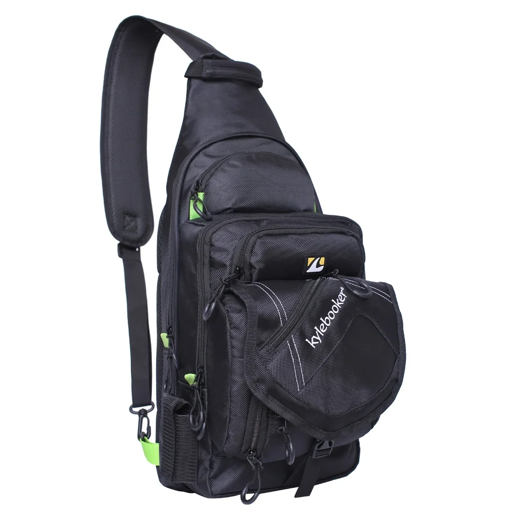 

Fishing Sling Pack Fishing Crossbody Gear Storage Shoulder Bag