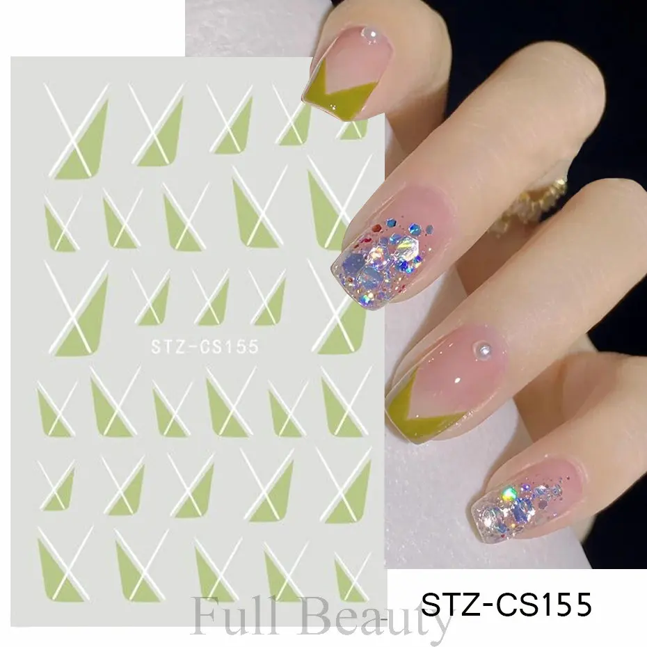 1 шт. стикеры 3D на ногти Nail Art белые облака наклейки Звезды Луна самоклеющиеся