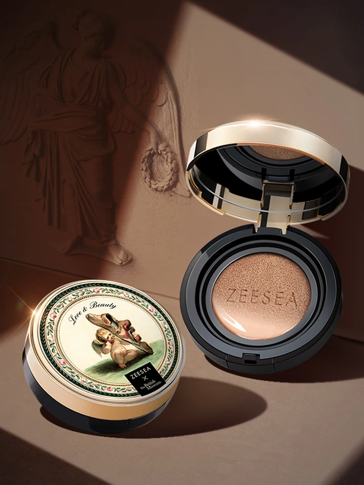 

TT Angel Cushion BB Cream Moisturizing Concealer Long-Lasting Cc Liquid Foundation Beauty Puff Men and Women