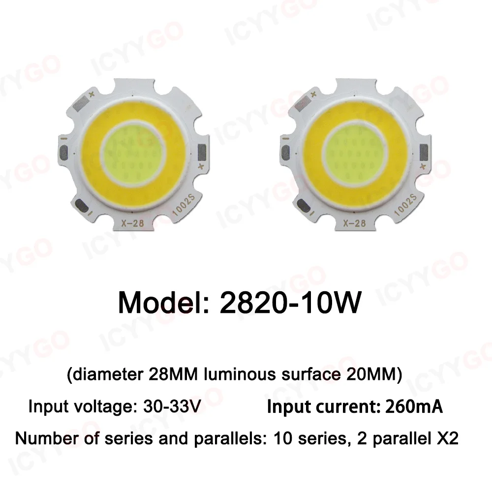 

Двухцветные светодиодные лампы ICYYGO IC-2011 1917 2820