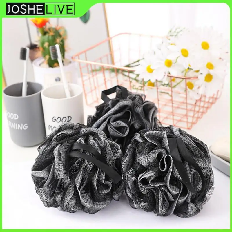 

Scrubbers Bath Ball Exfoliating Massaged Cleaning Brush Single Mesh Scrubber Sponge Bath Ball Cleaning Tool Shower Sponge Soft