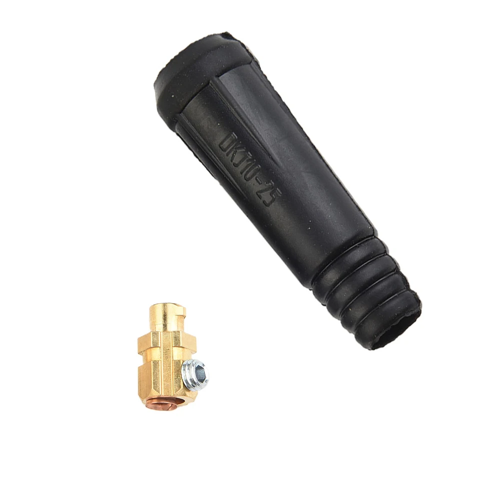 

Connector Connector-Plug Soldering Tools 200Amp 2pcs/set Black DKJ10-25 Welding Cable Board Connectors Brand New