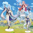 Экшн-фигурки Genshin Impact акриловая модель на подставке Yun Jin Kamisato Ayato DIY настольный декор стоячий знак коллекционный орнамент