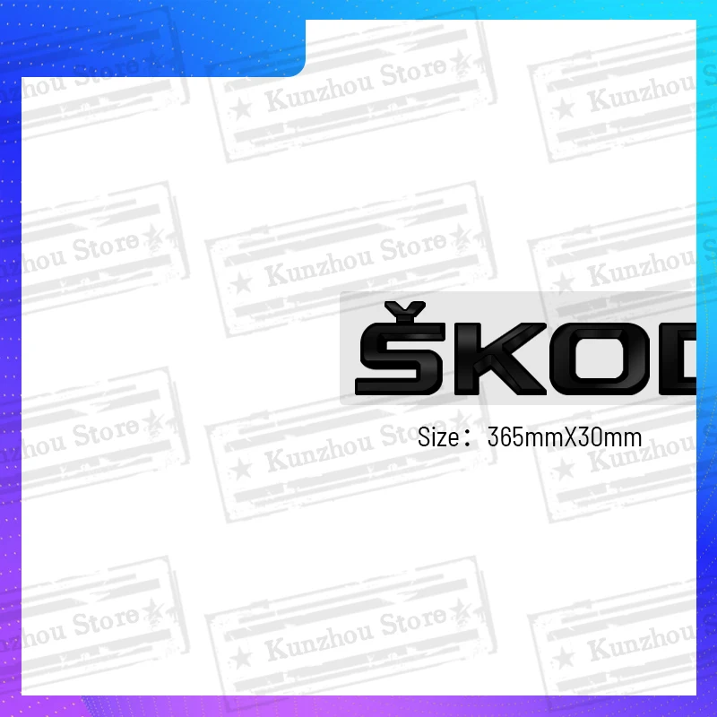 

1 шт. Металл для Superb Octavia Yeti Rapid Kodiaq Karoq 4X4 Fabia Kamiq логотип яркий черный цвет