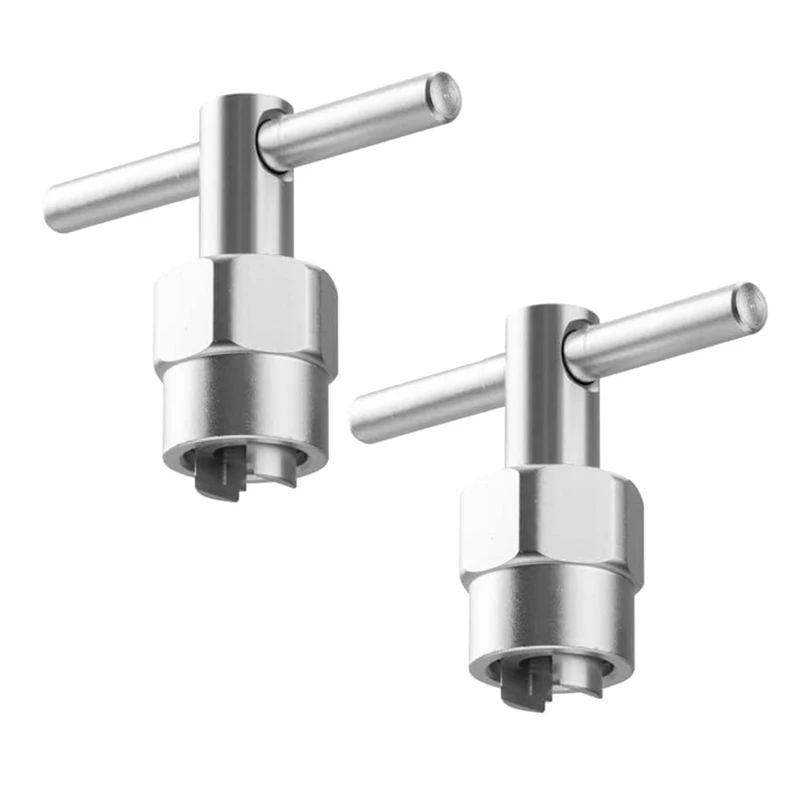 

Инструмент для удаления картриджей 104421 из серебристого алюминиевого сплава, 2 шт., совместим с картриджями с одной ручкой Moen 1200, 1222 и 1225