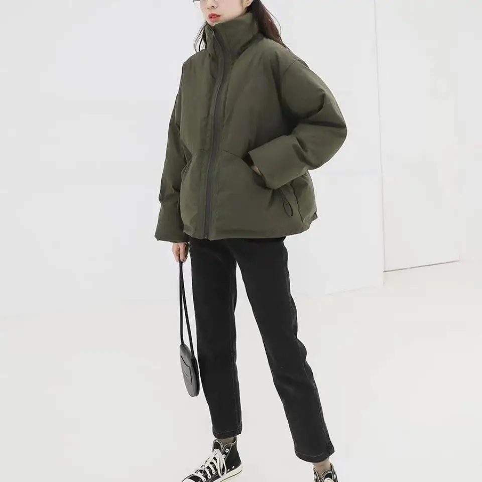 Harajuku Baggy Bread Jacket Padded Padded Jacket for Women To Keep Warm and Windproof Women's Clothing