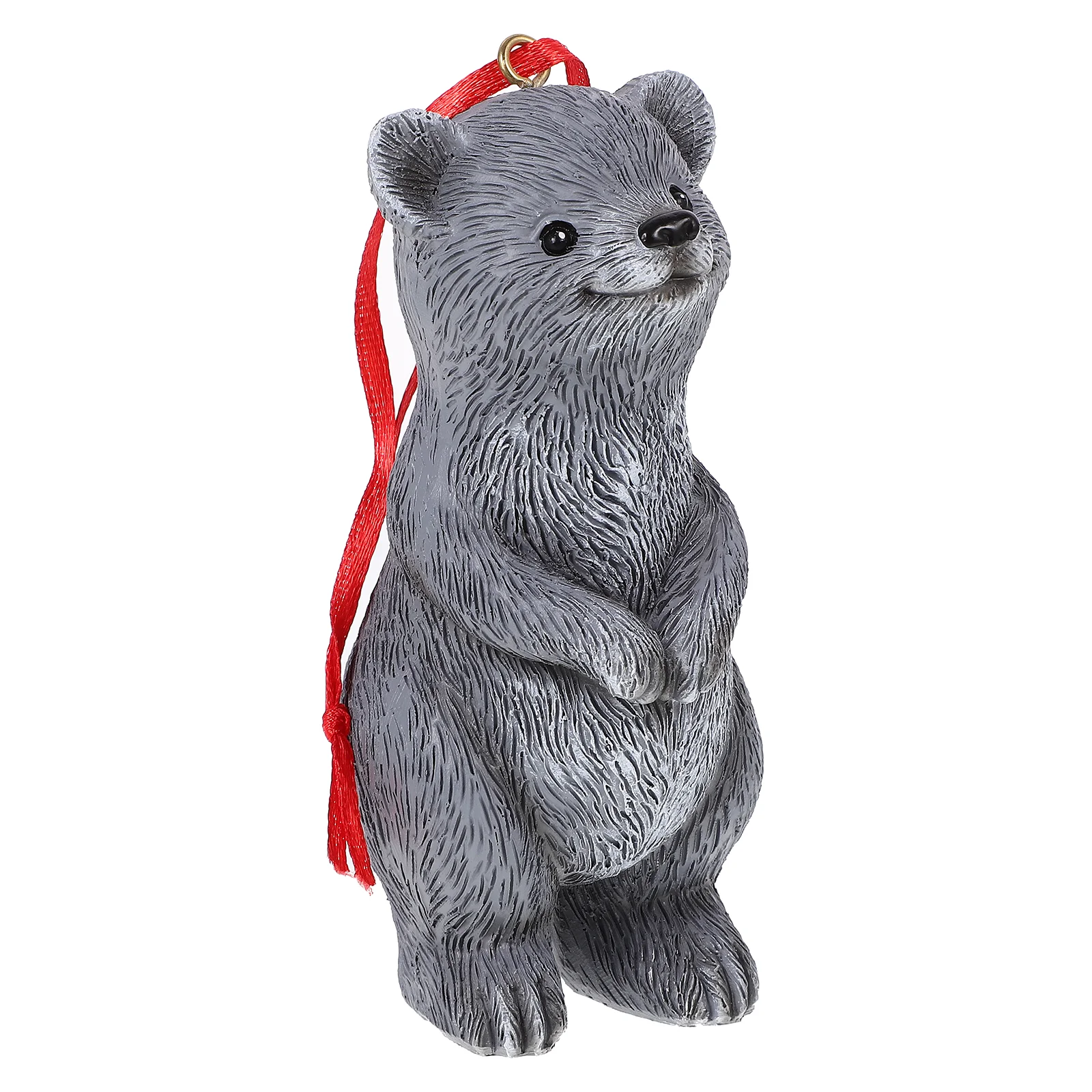 

Adorable Bear Statue Delicate Bear Ornament Suspending Bear Figure Garden Accessory