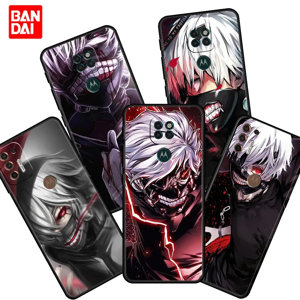 

Japan Tokyo Ghoul Case for Motorola Moto G30 G31 G50 G60 G8 G9 G200 G51 G71 edge 20 Pro Lite Power Plus Play Silicone Cover