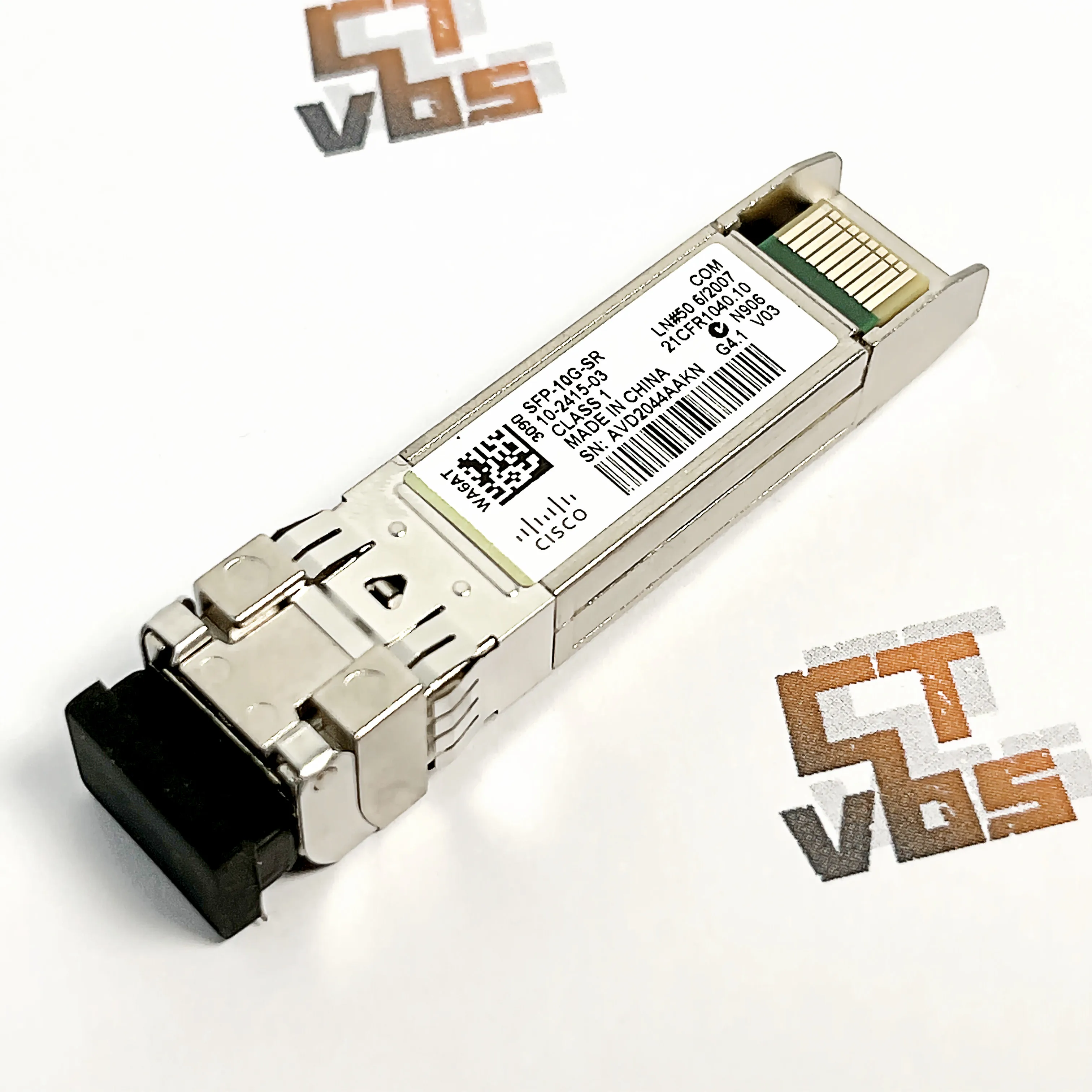 DATE CENTER PULLED CISCO SFP-10G-SR V03 10-2415-03 850nm 10GBASE-SR SFP+ Multi Mode Module