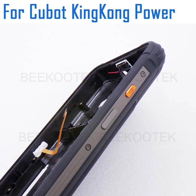 Новый оригинальный чехол для аккумулятора Cubot KINGKONG Power, задняя крышка, разъем для сканера отпечатков пальцев, боковой кабель, гибкий шлейф FPC, микрофон для Cubot King Kong Power (art.: 3920dac63ebca) - 3920dac63ebca