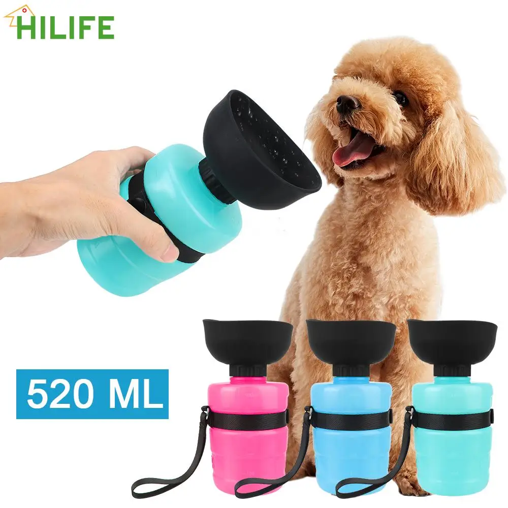 

Foldable Squeeze Type Cat Feed Bowl Portable Water Jug Cup Dispenser Dog Drinking Water Bottle Pet Feeder
