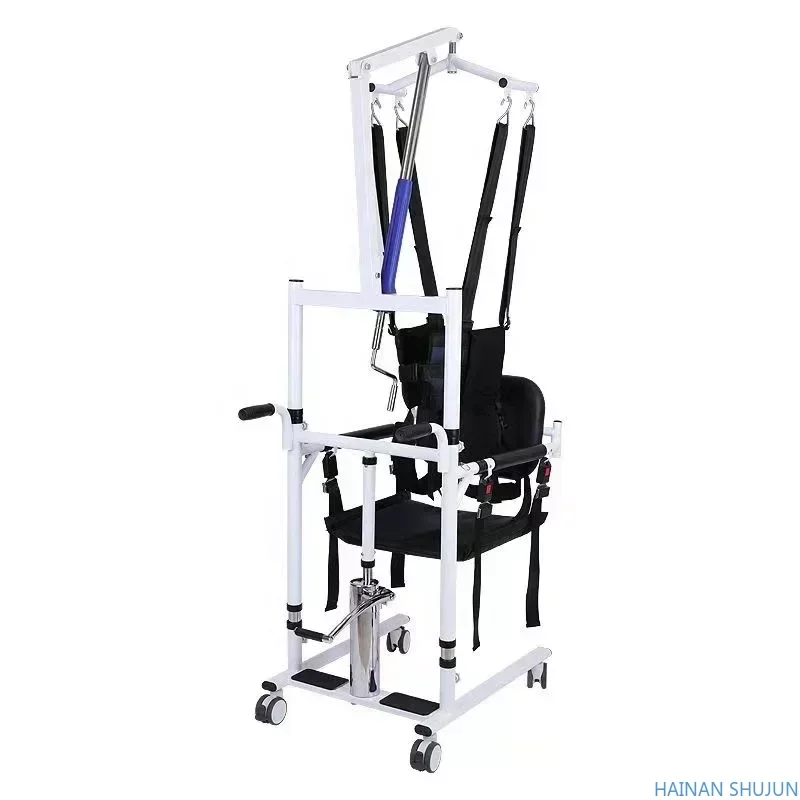 

Bedridden Transfer Machine Multifunctional Paralyzed Patient Sitting Toilet Shower Chair Adjustable Mobile Nursing Walking Aid