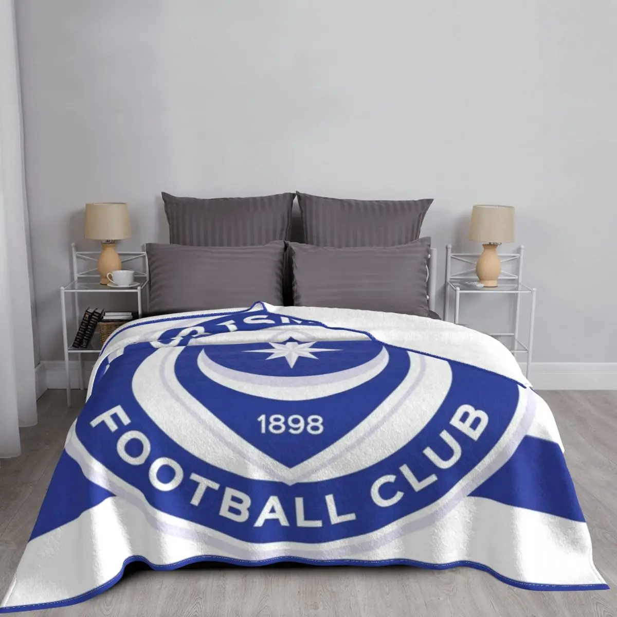 Портативная футболка FC/различные другие запоминания дизайна. Одеяло покрывало