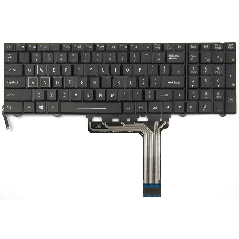 Фото Клавиатура KBHUB US с подсветкой для Clevo P775DM P775DM-G P775DM1-G P870DM P870DM-G P870ZM 750DM2-G P751DM2-G P770DM2-G P750DM3-G №3